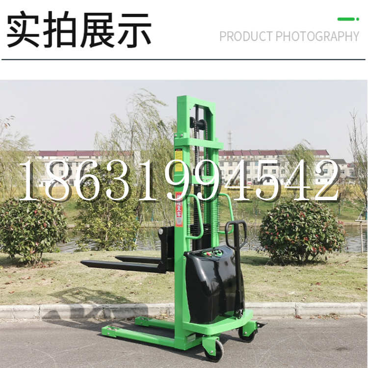 桂东县电动叉车堆高车液压铲车电瓶1吨2吨站驾步行式小型全自动叉车